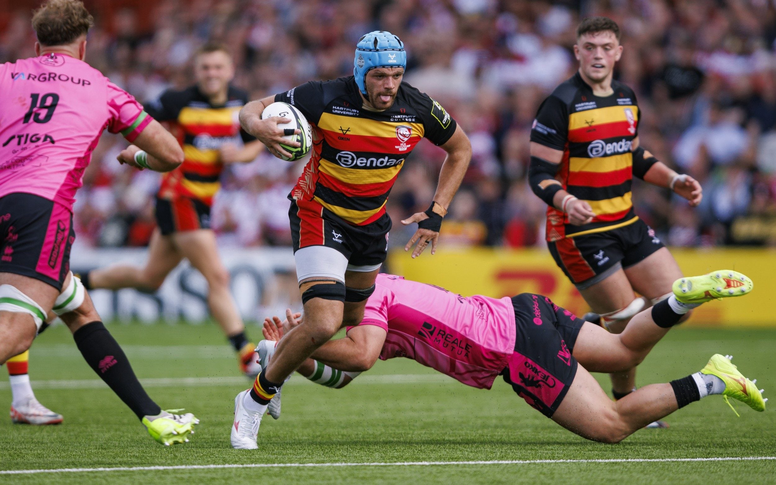 freddie clarke’s ‘big man try’ helps gloucester into challenge cup final after beating benetton