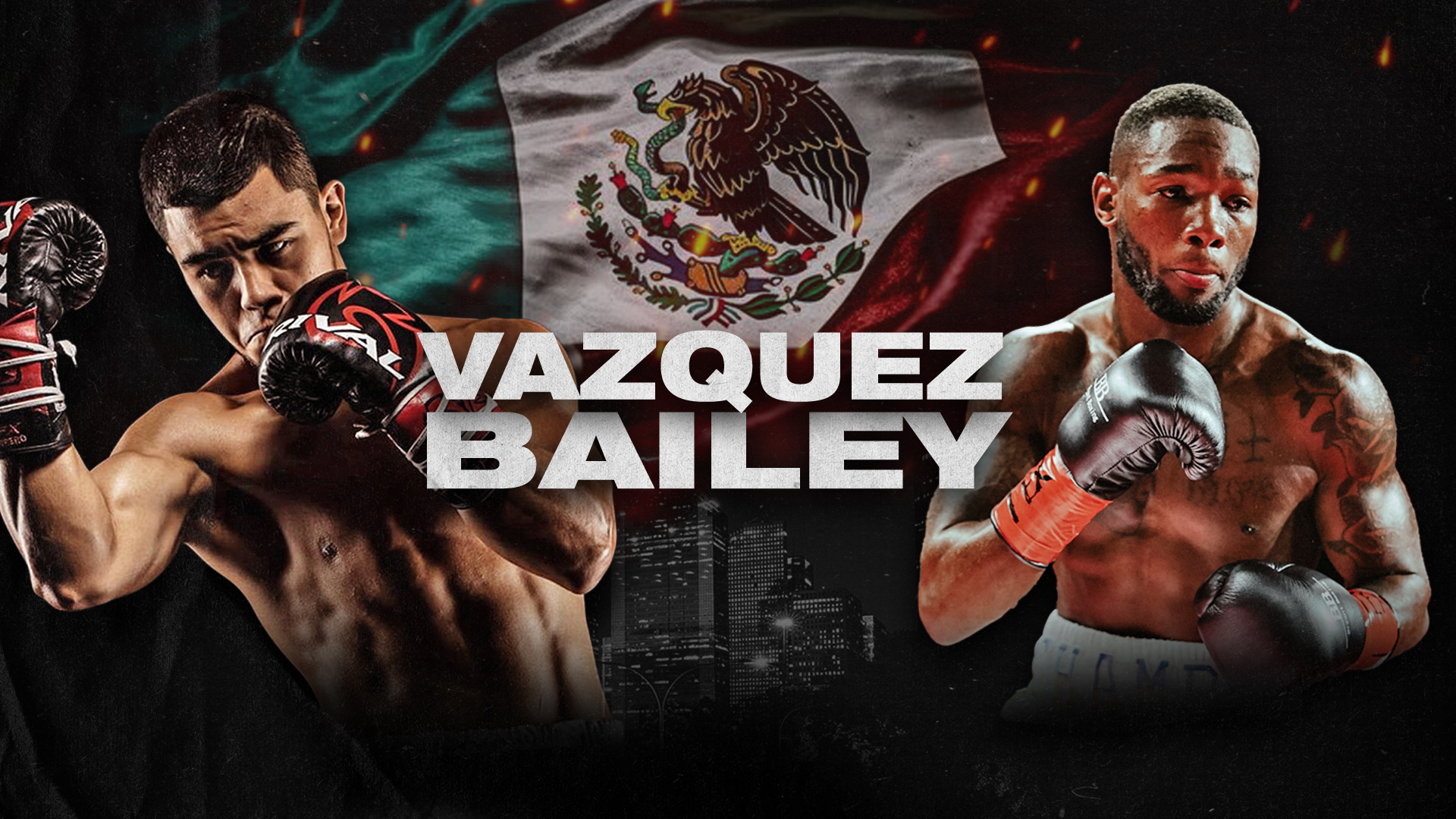 who won the boxing last night? edward vazquez vs. daniel bailey fight card results