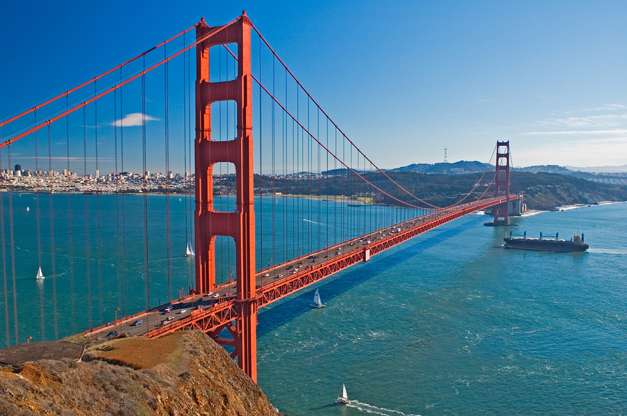 <p>24 million people visit the Golden Gate Bridge annually. It was christened by nearly 200,000 people in one day the first day that it was opened because many people wanted to be part of the many “firsts” of the bridge.</p> <p>It had a rough start caused by a massive earthquake during its building, and many people died while building the bridge. However, its current support system has rarely been questioned, but on its 50th anniversary in 1987, a tightly-packed crowd of over 300,000 people began to flatten the high arches of the bridge.</p>