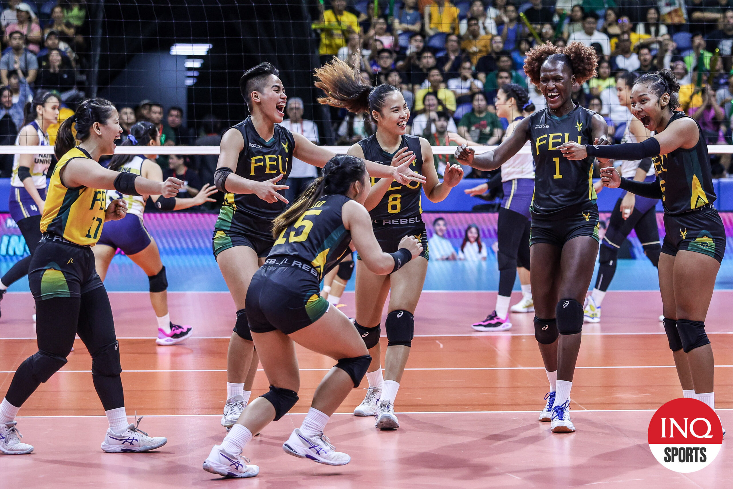 uaap women’s volleyball: feu forces final four decider, upsets nu