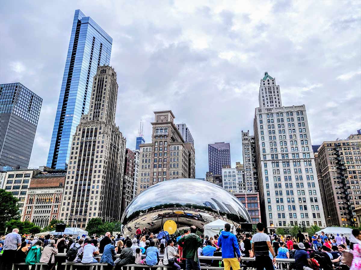 <p>Millennium Park in Chicago, IL was constructed as a way to celebrate the third millennium (aka the 2000s). Originally finished in 2004, this cornerstone of tourism took millions of dollars to create and is visited by an average of 25 million tourists per year. </p> <p>Described as the "front lawn of Chicago," Millennium Park serves as more than just a collection of trees and bike paths for passersby. The biggest draw is, of course, the 4000-seat Jay Pritzker Pavilion, where an outdoor concert experience awaits. Arts and culture aficionados shouldn't miss out on the annual Grant Park Music Festival held there; it's an opportunity to listen to some truly remarkable music!</p> <p>Other pleasant sights at Millennium Park include natural views like gardens full of vibrant blooms in the summertime, while indoors art fans can explore over five different art galleries inside. Whether you're looking to take in a stunning show under the stars or get lost exploring dynamic artwork, Millennium Park promises a serene adventure.</p>