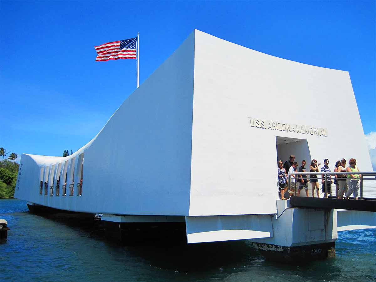 <p>The United States changed forever when the Japanese attacked Pearl Harbor in 1941, killing more than 1000 soldiers. The national memorial established in 1962 to commemorate this dark day features multiple museums and memorial sites and brings in more than a million visitors each year to Honolulu. </p> <p>At the national memorial, it's hard to miss the site everyone comes to see. Mounted intricately on the water: a stirring monument honoring the antiquity of the USS Arizona. An event all too familiar yet preserved in time and applicable to this day, seeping off those seemingly simplistic panels crafted in memoriam. </p> <p>But choosing not to move, under that level remains the wreckage of what was once a vessel exceeding expectations, turning age old expeditions into reality. Now entombed beneath rippling waves and vivid coral where only remnant visibility tells tales of legendary significance and honor. Yep, you guessed it: direct sighting of the final voyage behind one catastrophic explosion and heart wrenching story enshrined eternally from ages past!</p>