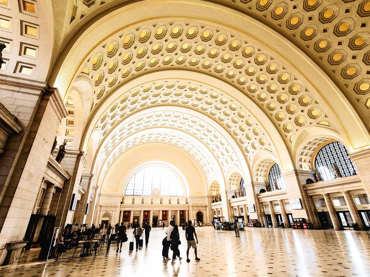 <p>Most people think of a train station as a place that's going to help you get to your tourist destination, but in the case of Union Station in Washington, D.C., it's the station itself that's a major destination for visitors. This busy transportation port averages about 40 million visitors per year. </p> <p>If you think that Union Station is just the American HQ for Amtrak, then you've got a lot of surprises coming to you! Why? Well, aside from the obvious potential to hop any kind of train on any route at your disposal, it might surprise you to know that there's lots of shopping and quality eats at this historically heroic hot spot before delving right into the grandiose architecture itself. </p> <p>And whether you're looking for a chance to fill your shopping cravings or follow in hallowed footsteps of presidents and traveling dignitaries alike, then Union Station could be your next destination. What fun is it without exploring a bit more than the conventional ticket booths inside anyways?!</p>