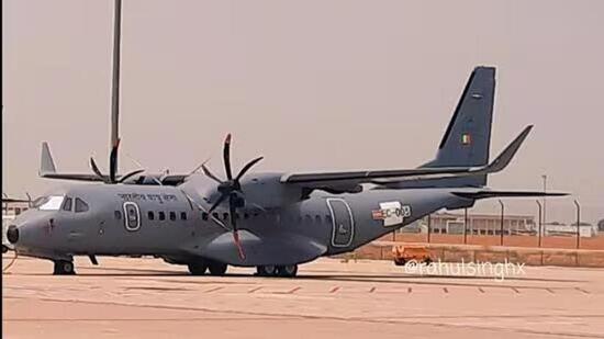iaf gets delivery of its second c-295 aircraft