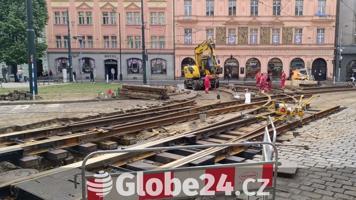 změny v pražské mhd. může za ně rekonstrukce trati u masarykova nádraží
