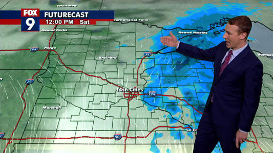 Minnesota weather: Wet start to weekend, cloudy afternoon<br><br>