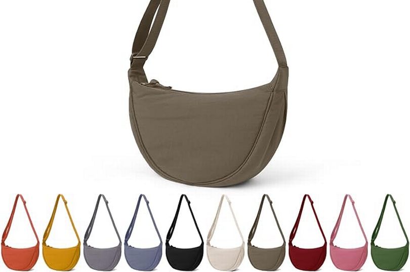 amazon, the 'roomy' shoulder bag that's affordable enough to get several & is similar to viral uniqlo model