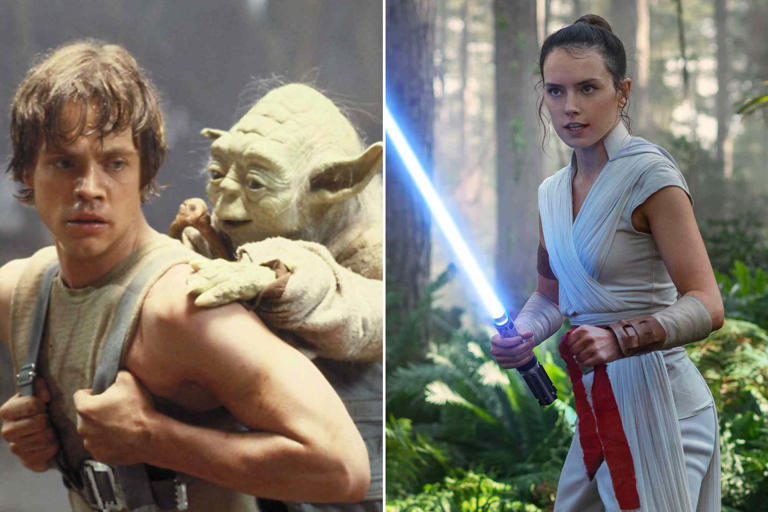 Lucasfilm/Fox/Kobal/Shutterstock ; Jonathan Olley/Lucasfilm Ltd. 'Star Wars Episode V - Empire Strikes Back'. ; 'Star Wars: The Rise of Skywalker'.