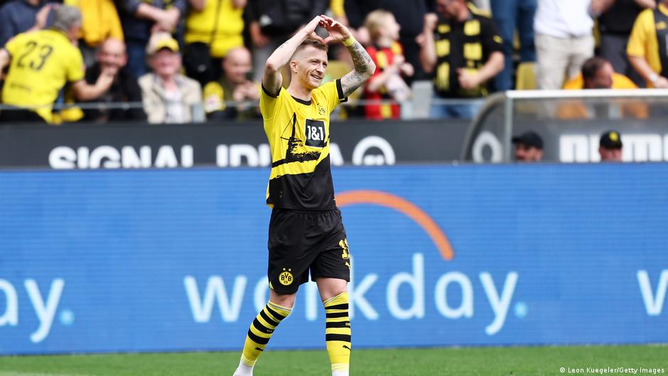 marco reus starts dortmund goodbye with champions league end in sight