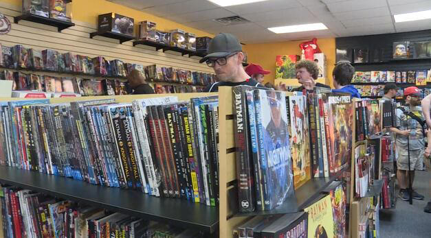 Free Comic Book Day is celebrated with Star Wars Day this year at the Nostalgia Newsstand.