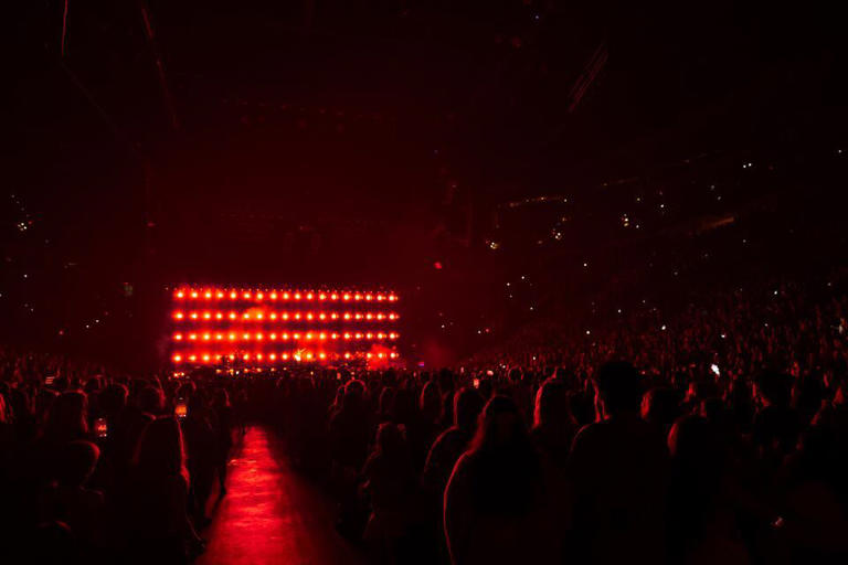 Olivia Rodrigo performs a sold out show at the Moda Center in Portland, Oregon on Saturday, August 11th, 2024.