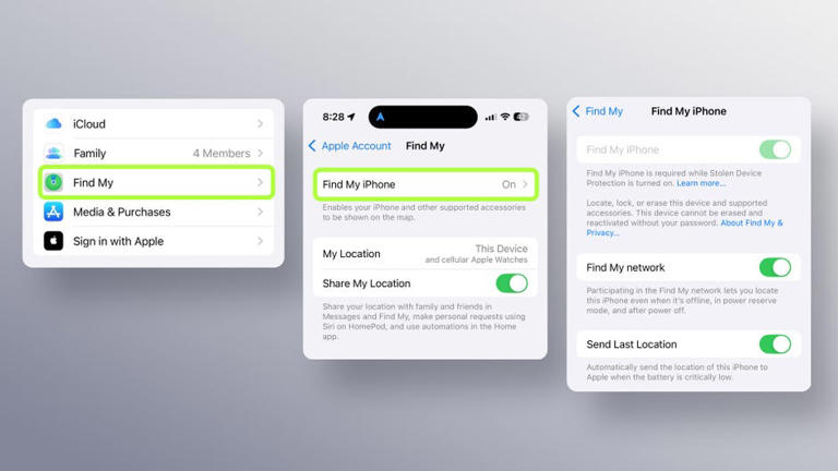 How to turn on Find my network and Send Last Location on an iPhone Lisa Eadicicco and Viva Tung/CNET