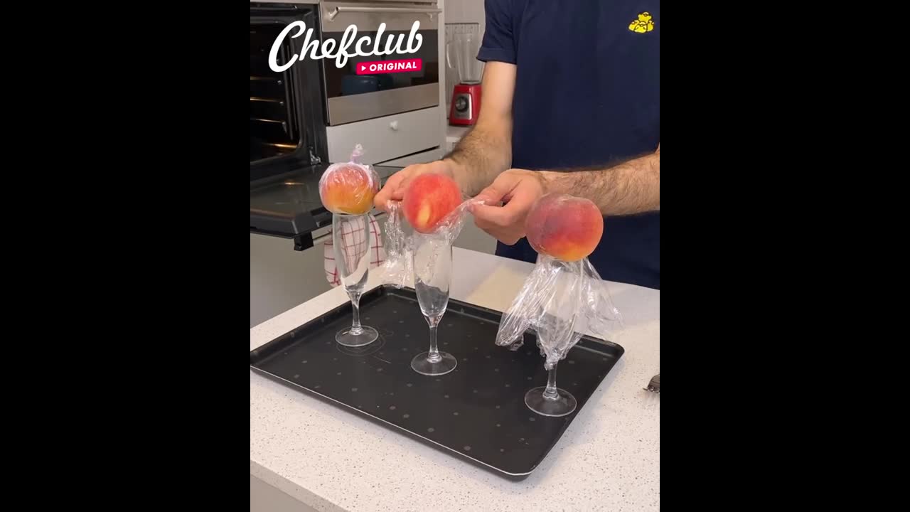 Süßer Pfirsich Crumble