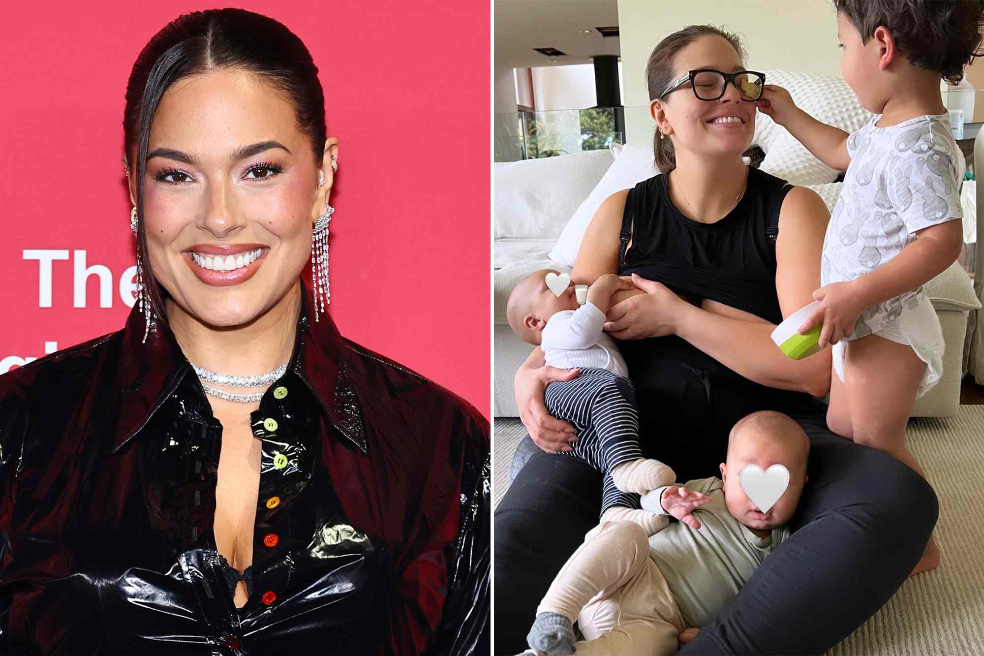 Ashley Graham's 3 Kids All About Isaac, Malachi and Roman