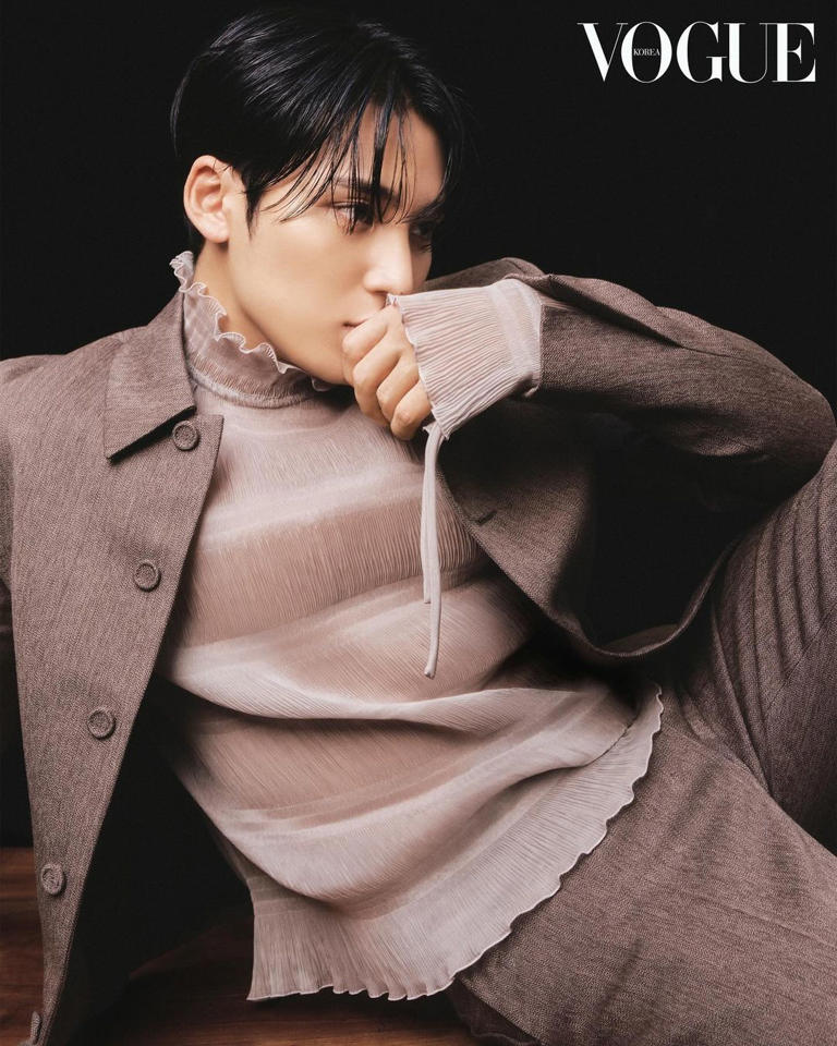 フォト】SEVENTEENミンギュ 「旬」のビジュアル…VOGUE KOREA表紙飾る