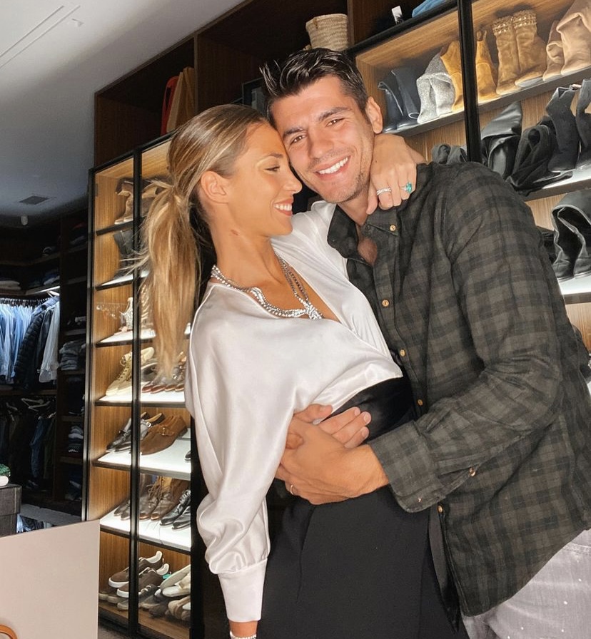 Alice Campello y Álvaro Morata