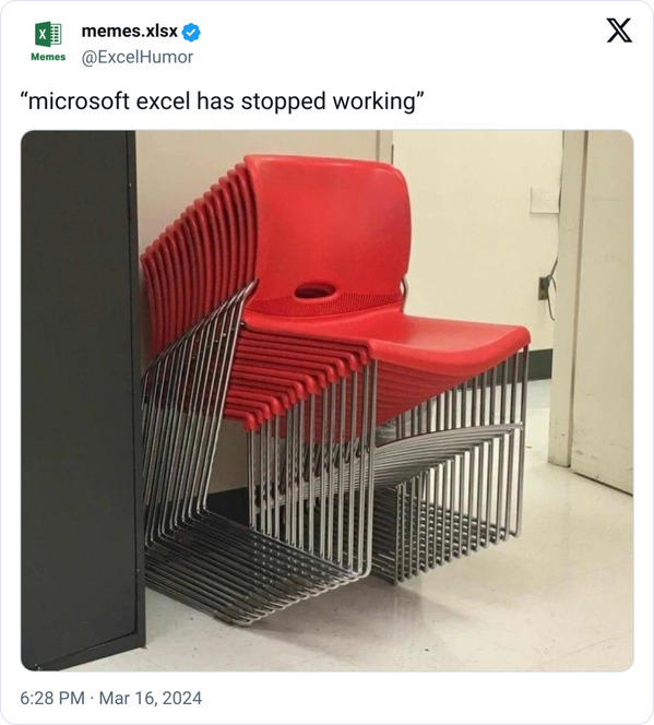 45+ Funny Excel Memes That Every Spreadsheet Warrior Will Relate To