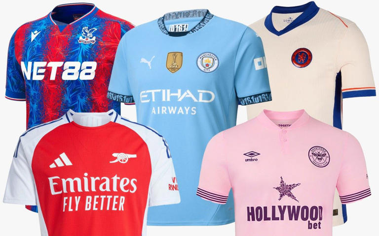 Which shirt comes out on top in our Premier League kit rankings?