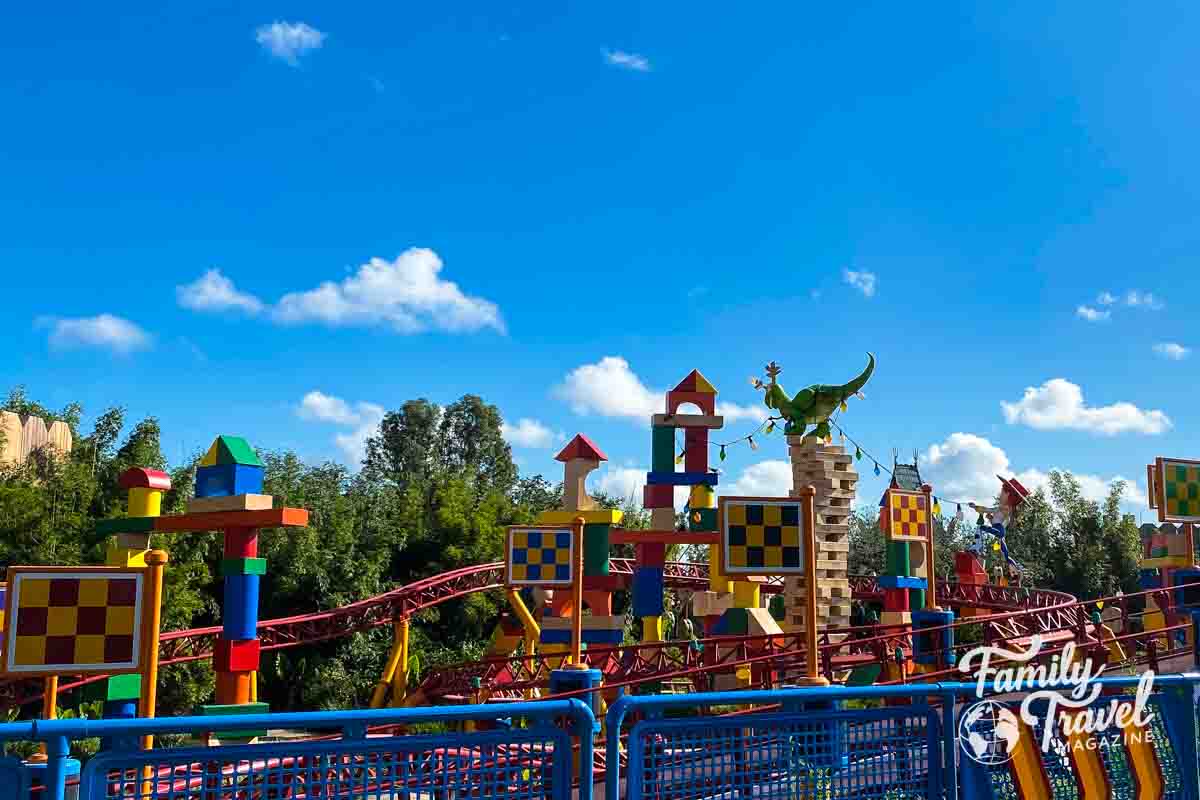 <p>One of the newest Disney Hollywood Studios rides is Slinky Dog Dash. This family-friendly coaster, part of the new Toy Story Land, is themed after everyone’s favorite Slinky Dog. The standby queue is fun, with plenty of elements from Toy Story.</p>