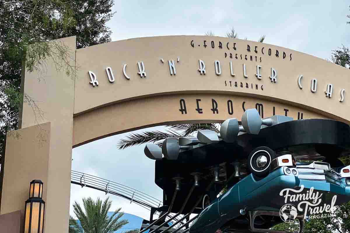 <p>My favorite Disney Hollywood Studios ride (and one of my favorites across all theme parks) is the Rock ‘N’ Roller Coaster Starring Aerosmith. This ride offers a lightning lane, a <a href="https://www.familytravelmagazine.com/single-rider-lines-at-walt-disney-world/">single rider line</a>, and a standard standby line. The Rock ‘N’ Roller Coaster features loud Aerosmith music, which adds to the atmosphere.</p>