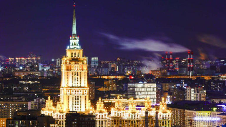 The Radisson hotel in Moscow, where the US citizen was reportedly arrested