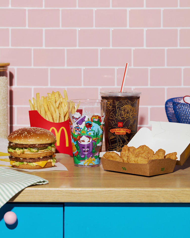 How to get the McDonald's adult Happy Meals with a collectible cup and ...