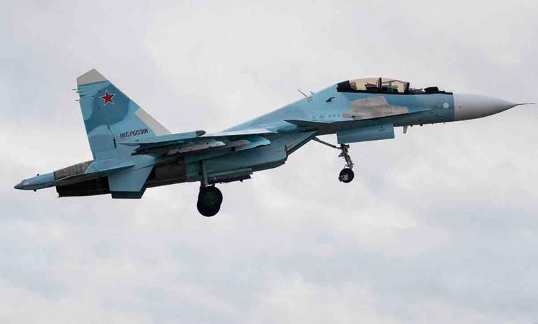 Su-30SM2. Képek: Telegram @uac_ru