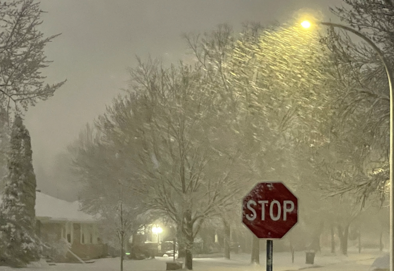 Heavy, wet snow continues in Minnesota Saturday; active week ahead?
