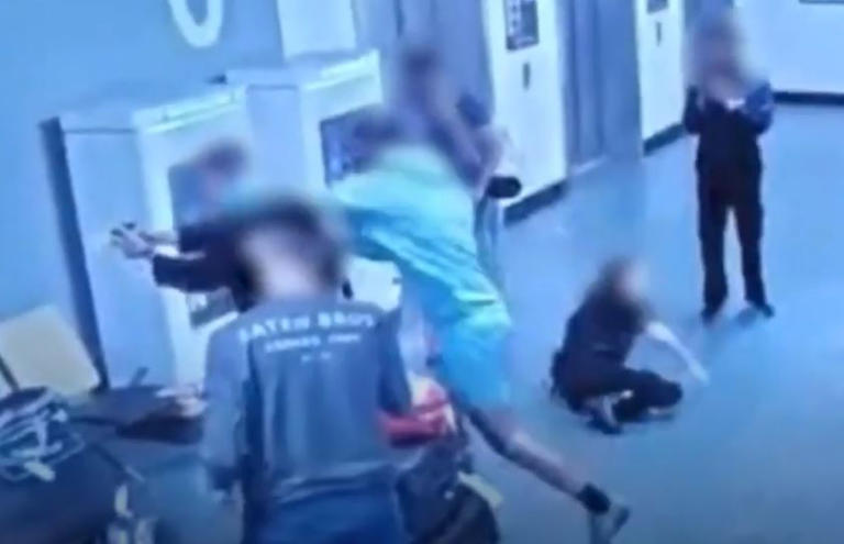 Two brothers charged over Manchester Airport brawl with police which
