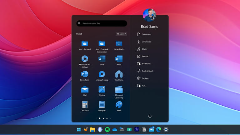 Stardock Start11 gives you full control over the look of the Start menu. Image: Stardock