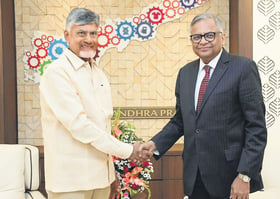 Tata Group Chairman Meets CM Naidu, Special Task Force To Drive Andhra ...