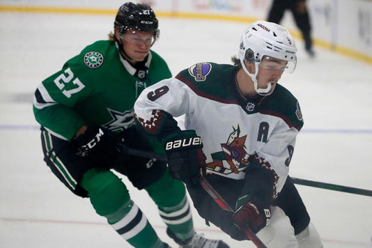 The Bruins signed Riley Tufte (left) to a one-way deal with a salary-cap hit of $775,000.