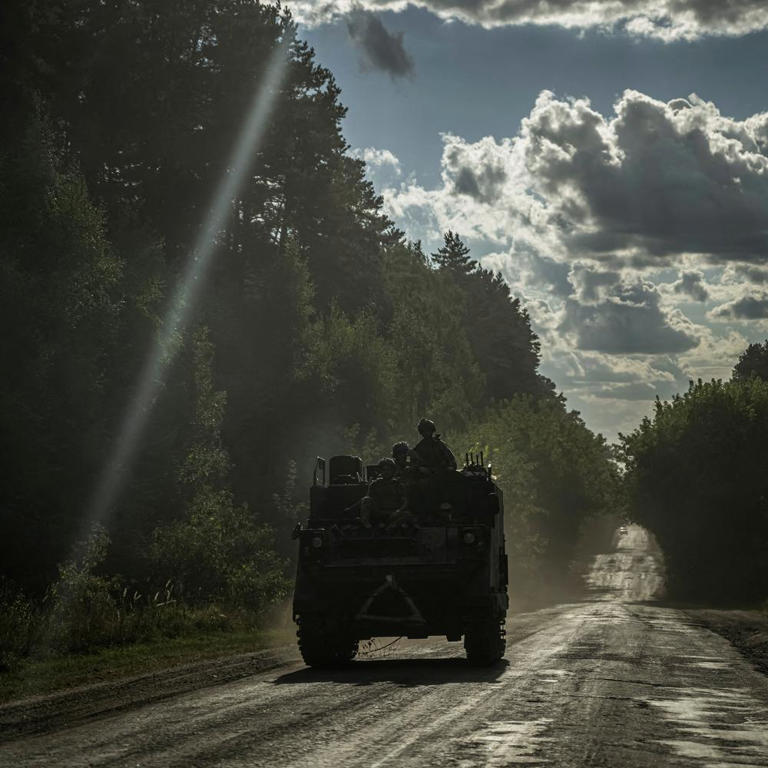 Ukrainische Soldaten.