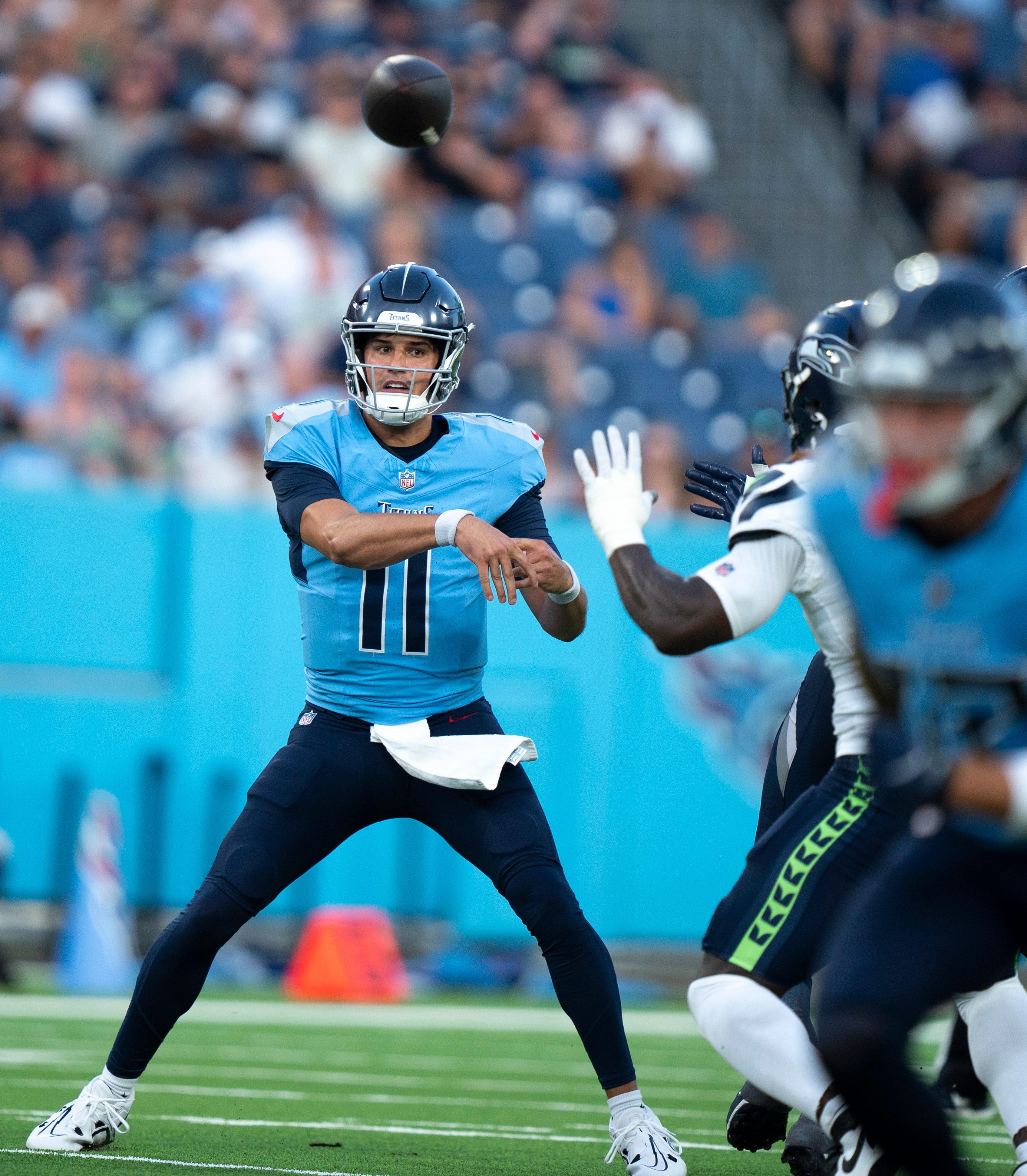 Mason Rudolph Last-minute Heroics Lead Tennessee Titans Past Seattle ...