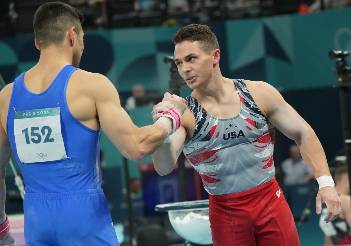 Team USA's Stephen Nedoroscik Wins Bronze In Pommel Horse Final