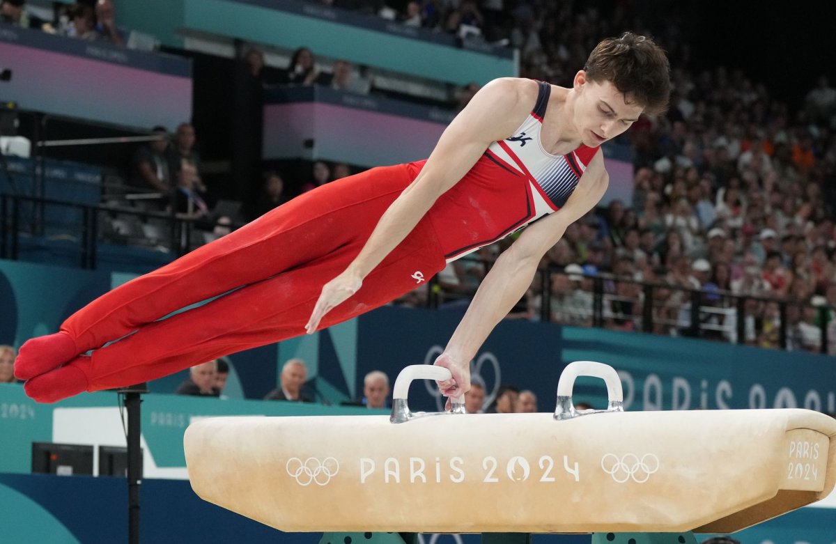 Team USA's Stephen Nedoroscik Wins Bronze In Pommel Horse Final