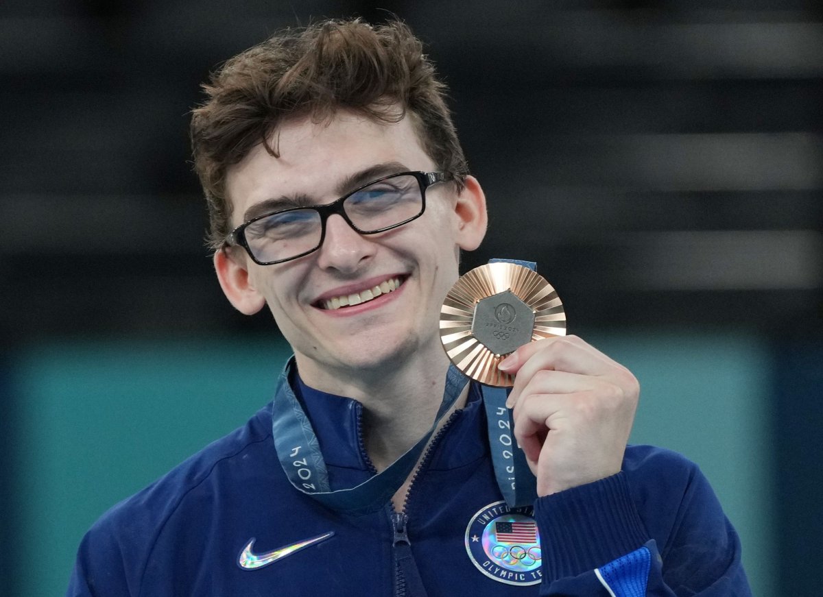 Team USA's Stephen Nedoroscik Wins Bronze In Pommel Horse Final