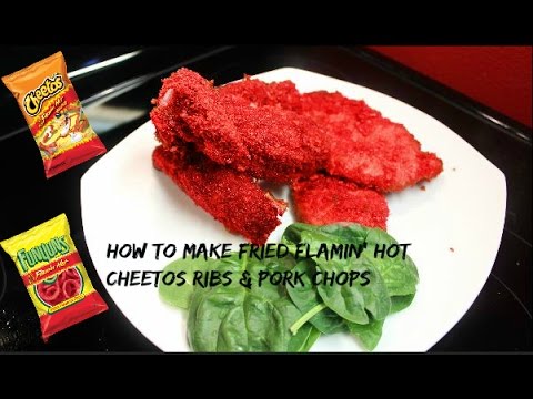 How to make fried flamin’ hot Cheetos ribs at home