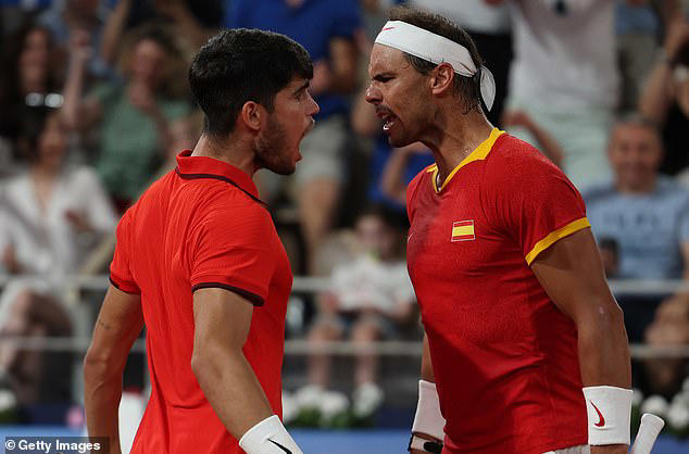 Nadal sent Alcaraz a message of support following the 21-year-old's defeat on Sunday