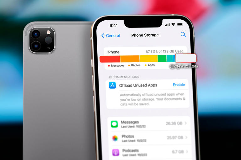 What Is "System Data" Storage on an iPhone or iPad?