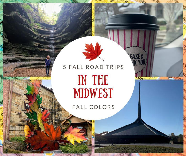 Ready for a fun fall trip? Check out these 5 Fall Roadtrips in the Midwest for the BEST fall colors. You'll get to enjoy gorgeous scenery and have a great time exploring too! #roadtrips #midwest #fallcolors