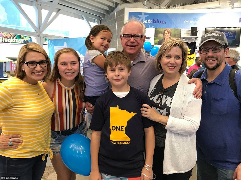 Meet Tim Walz's Wife Gwen Who Is Standing By Kamala Harris' VP Choice