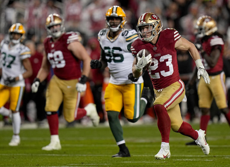 49ers Injuries: McCaffrey, Mitchell, Pearsall all hurt