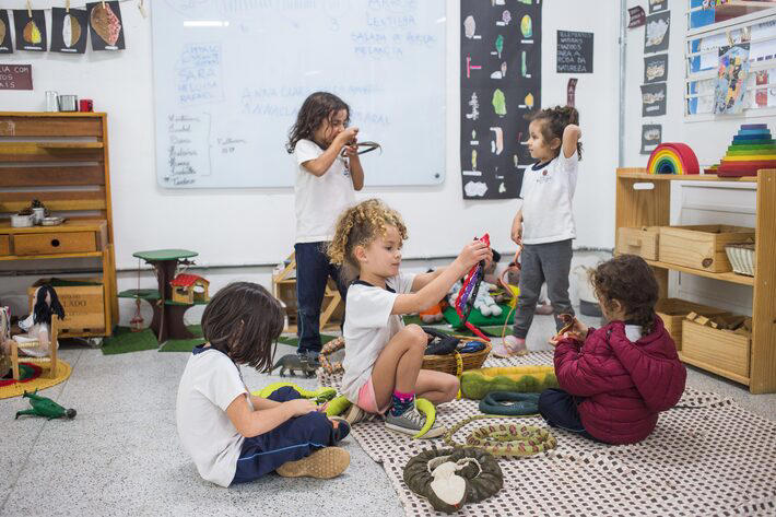 Importância do espaço e mobiliário adequados à faixa etária faz parte de documento recente aprovado no CNE sobre educação infantil Foto: Tiago Queiroz/Estadão