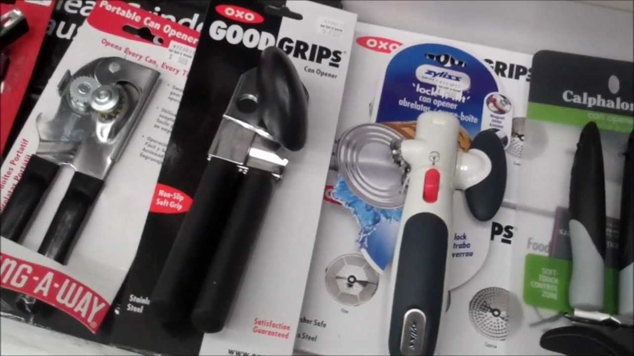 How to the right can openers for emergency food access