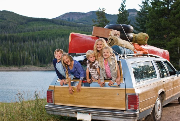 <p>This family wagon, complete with wood panels and a roof rack piled high with luggage, was a common sight in the 60s. Families would load their wagons and hit the highways, ready for an adventure. These cars were the ultimate road trip vehicles, offering plenty of space for kids, snacks, and souvenirs from every stop.</p>