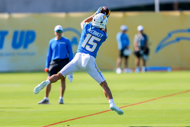 Ladd McConkey Scores A Touchdown In Week 4