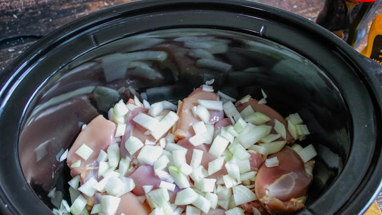 Once Cooked, The Chicken Thighs In This Slow Cooker Cola Chicken Are ...