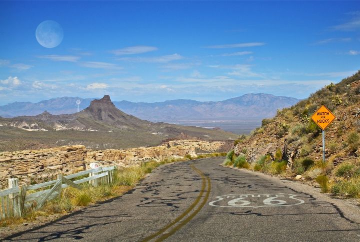 <p>Route 66, or the “Main Street of America,” was a favorite route for cross-country travelers in the 1960s. The historic highway, stretching from Chicago to Santa Monica, offered breathtaking scenery, quirky roadside attractions, and a sense of freedom. Travelers often stopped to snap photos at iconic landmarks like the Wigwam Motels and Cadillac Ranch.</p>