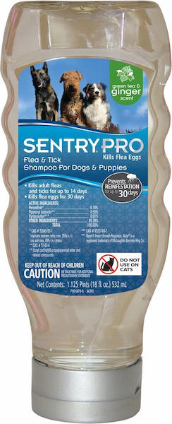 Shops sentry flea and tick shampoo